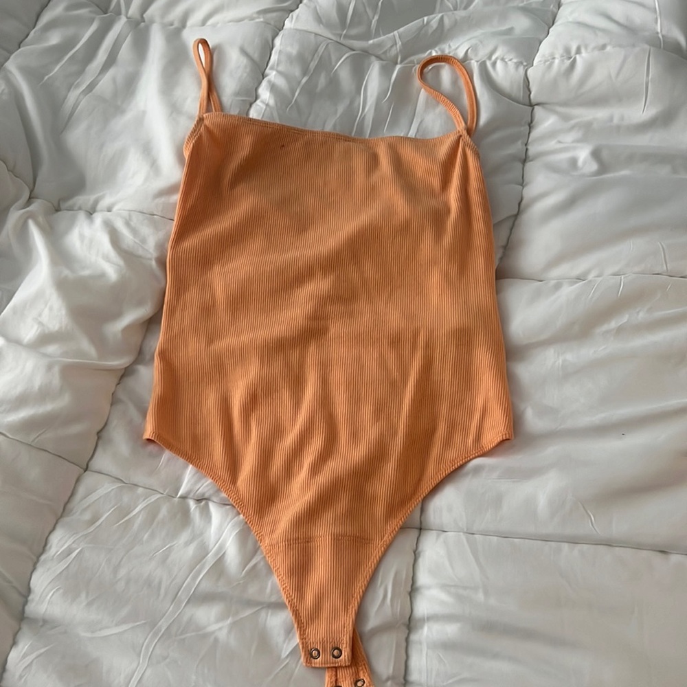 Abercrombie Ribbed Low Back Bodysuit